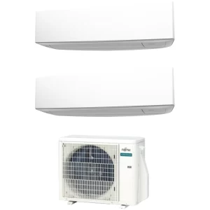 Fujitsu Airstage ASYG09KETE / AOEG18KBCA2 dual multi split klíma szett 2 x 2.5 kW