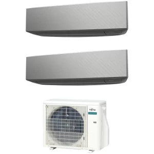 Fujitsu Airstage ASYG09KETE-B / AOEG18KBCA2 dual multi split klíma szett 2 x 2.5 kW
